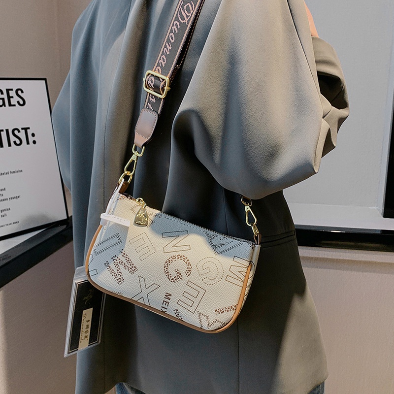 Túi Đeo Vai / Kẹp Nách Dáng Vuông Nhỏ In Họa Tiết Thời Trang 2023 Cho Nữ