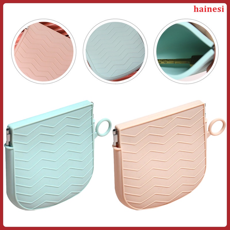 Set 2 Túi Đựng Mỹ Phẩm Son Môi Tiền Xu Tự Đóng Đi Du Lịch Tiện Lợi Miss hainesi.vn