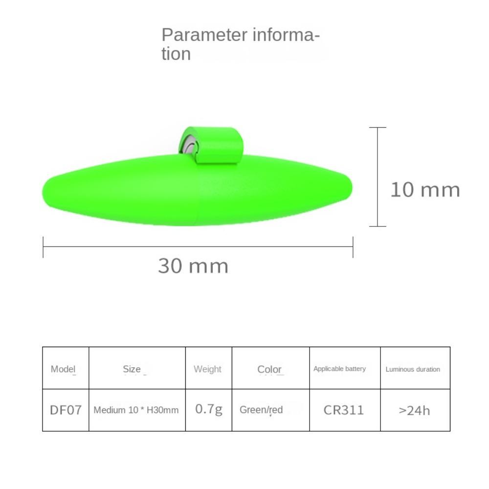 Phao Nổi Câu Cá Ban Đêm 2023 CR311 Sử Dụng Pin Màu Xanh Lá / Đỏ
