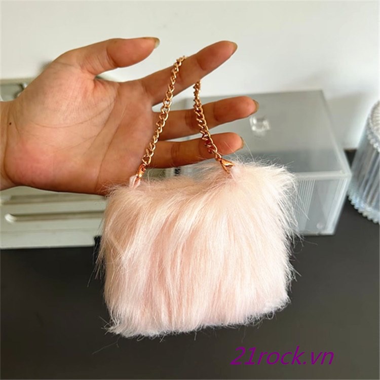Túi Đựng Son Môi / Nước Hoa Lancome Pink Furry