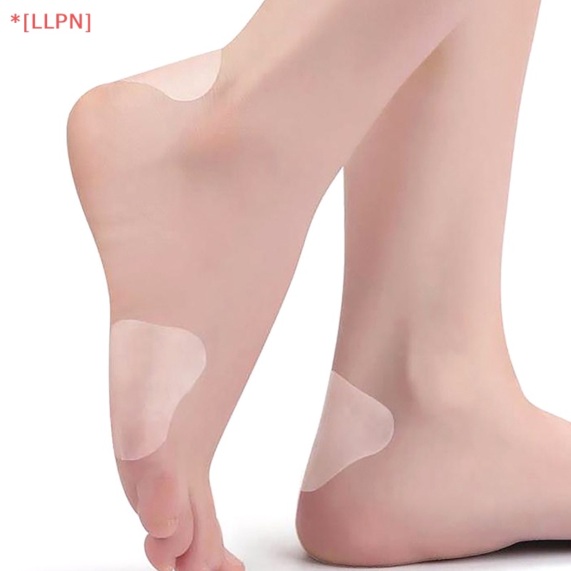 1 Cặp Miếng Dán Gót Chân Trong Suốt Chống Ma Sát Chống Ma Sát Bảo Vệ Bàn Chân