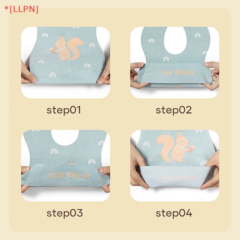 Yếm Ăn Siêu Mềm Chống Thấm Nước Có Túi Tiện Dụng Cho Bé