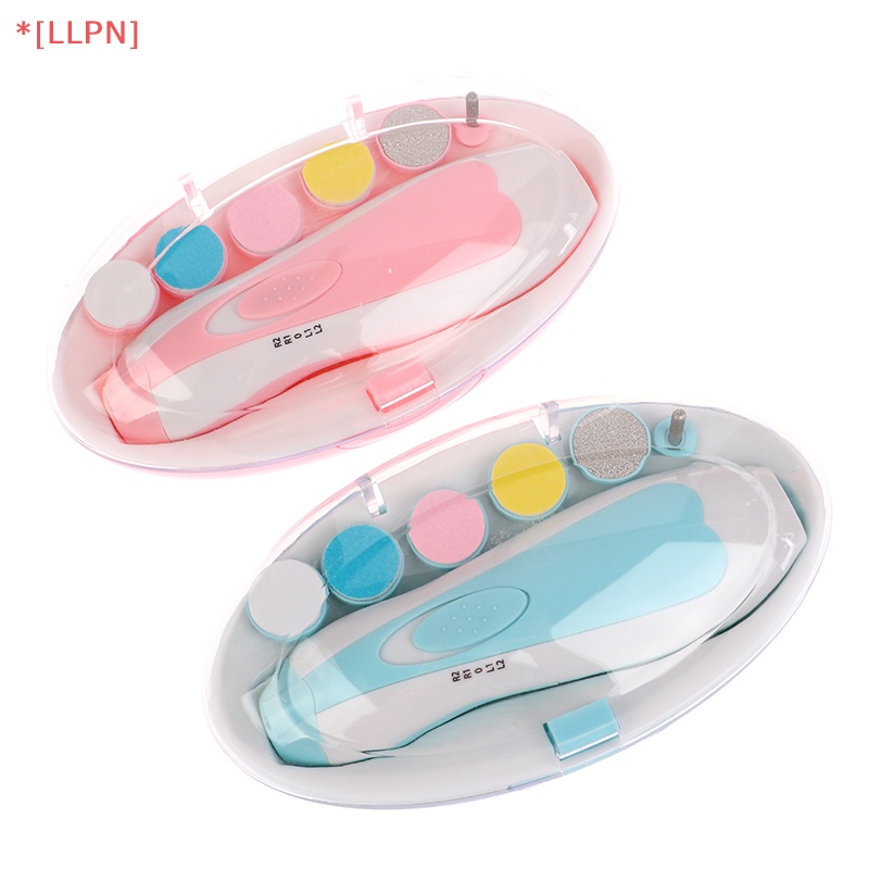 Bộ Dụng Cụ Chăm Sóc Móng Tay Em Bé Sáu Đầu Chống Trầy Xước Tiện Dụng