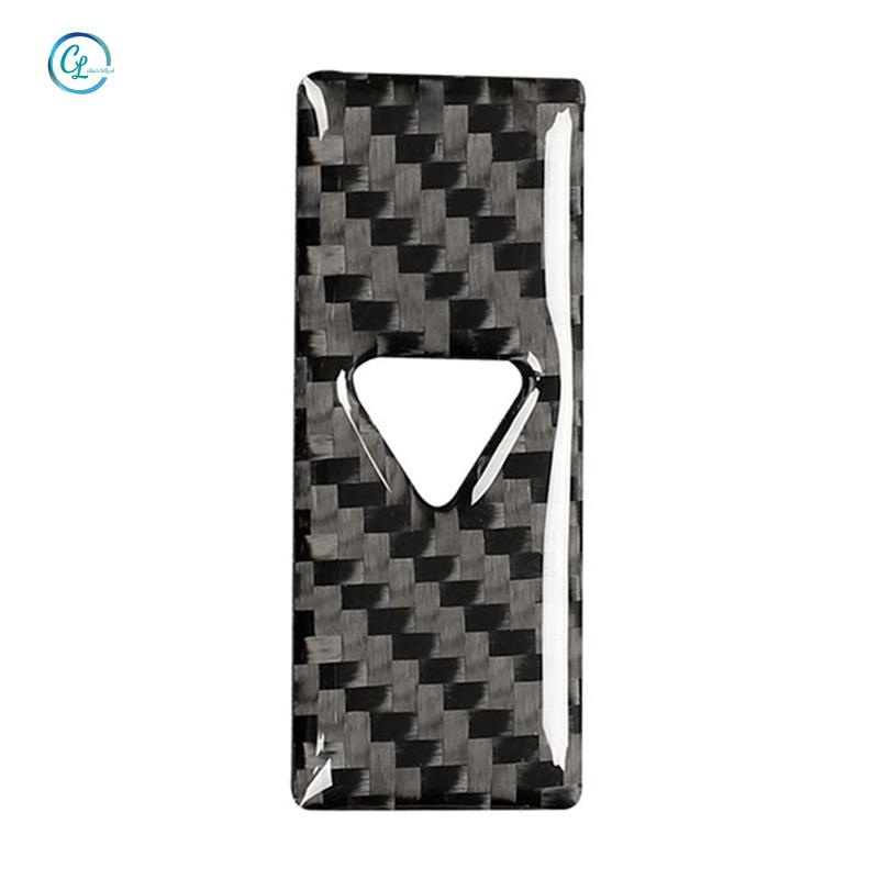 Viền Bọc Nút Điều Khiển Trung Tâm Bằng Sợi Carbon Cho Mazda CX-5 CX5 2017 2018 2019 2020