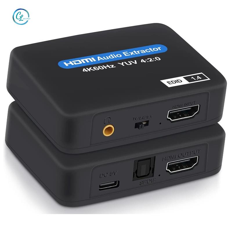 Bộ Chuyển Đổi Âm Thanh HDMI-Compatible + SPDIF + 3.5 Audio ARC,5.1