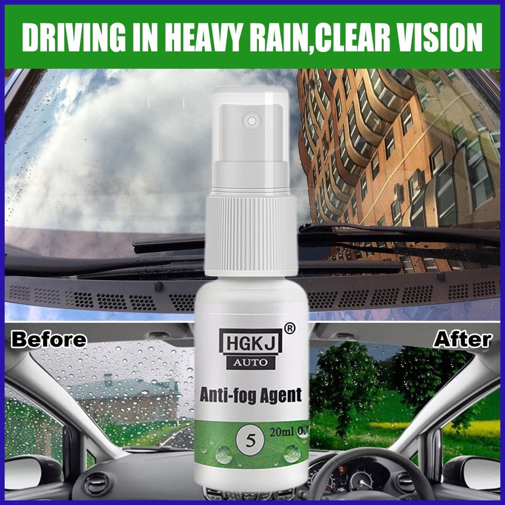 Bình Xịt Vệ Sinh Kính Chống Sương Mù Cho Xe Hơi 20ml / 50ml / 100ml