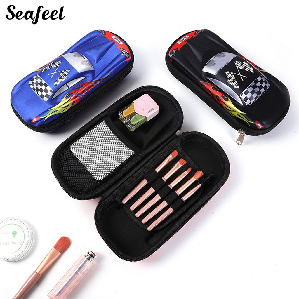 Túi Lưới Đựng Bút Tạo Hình Xe Hơi / Văn Phòng Phẩm Kích Thước Lớn Tiện Dụng