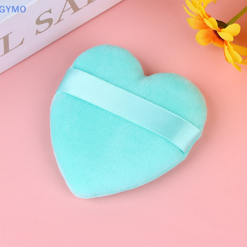 Mút Trang Điểm Mềm Mịn Như Nhung Hình Trái Tim Xinh Xắn