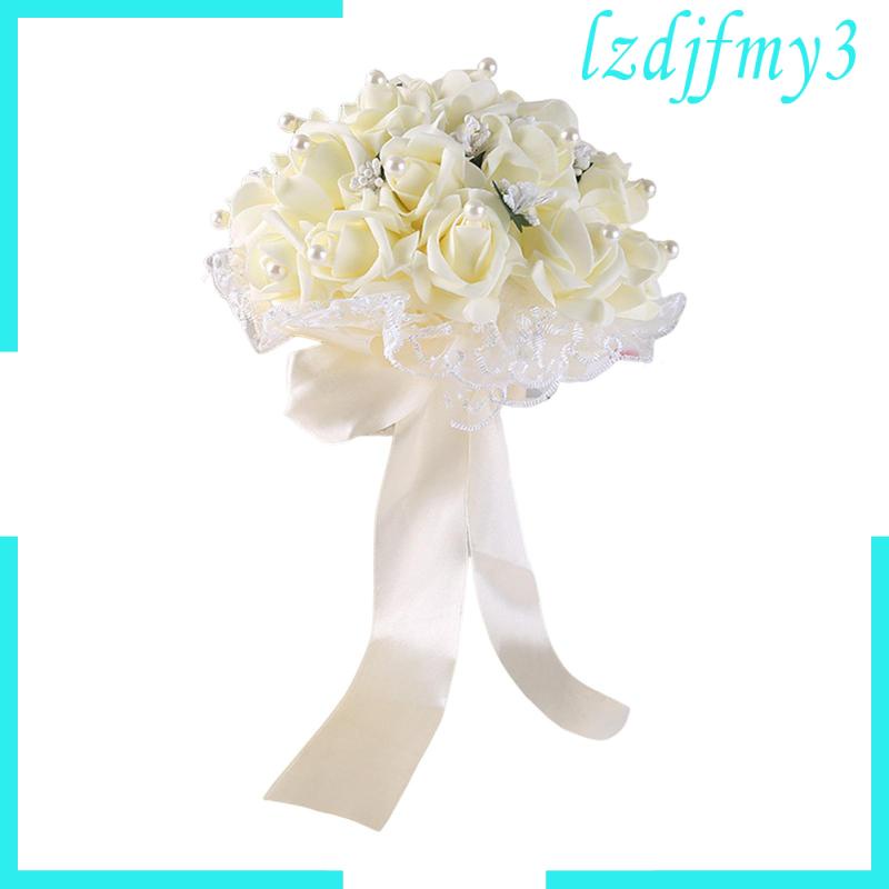 Bó Hoa Cưới Cầm Tay Lãng Mạn Cho Cô Dâu Trong Ngày Cưới