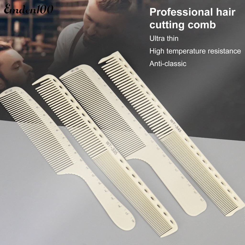 Lược Tạo Kiểu Tóc Thời Trang Chống Tĩnh Điện Chống Trượt Kèm Thang Đo Cho Salon