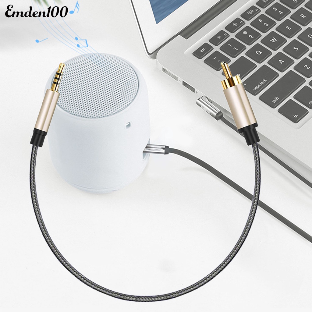 Dây Cáp Âm Thanh 1 / 2m RCA Sang AUX 3.5mm Cho Xiao-mi 1 / 2 TV