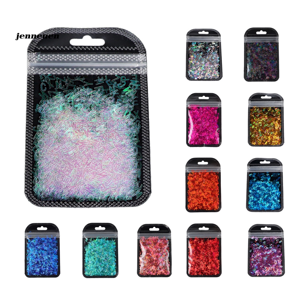 1 Túi Sequin Lấp Lánh Dùng Trang Trí Móng Tay An Toàn