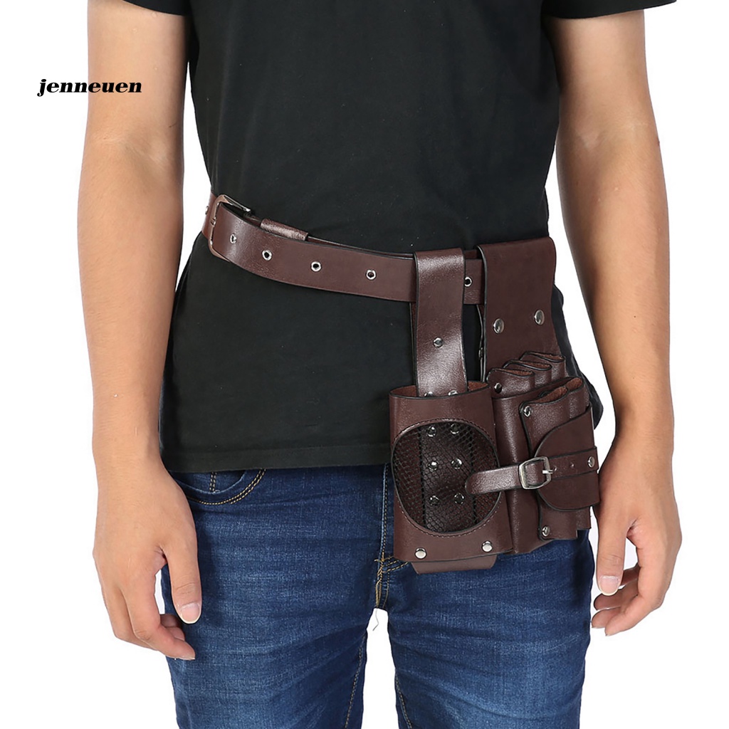 Túi Giả Da Đựng Kéo Cắt Tóc Đeo Hông Tiện Lợi