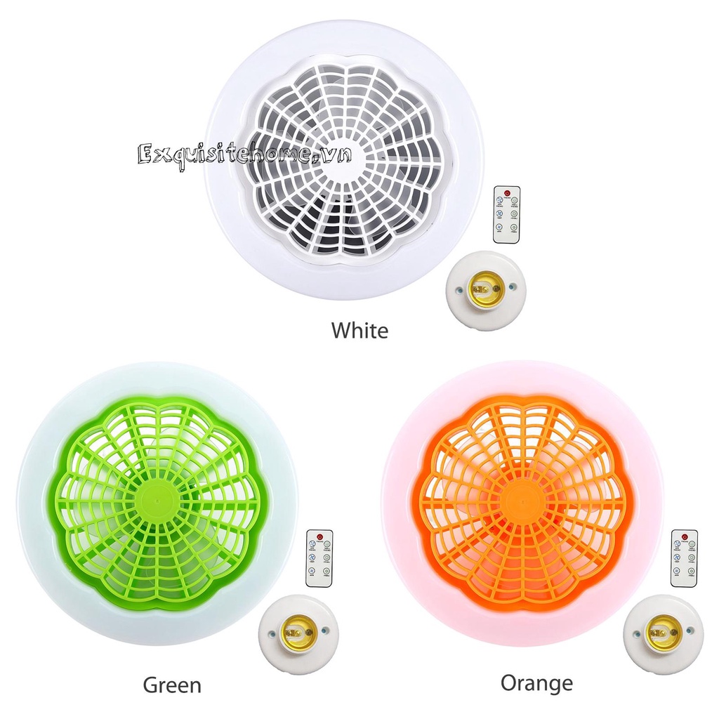 Quạt Trần Đèn LED 30W 3 Tốc Độ 3 Màu Sắc Dành Cho Phòng Khách