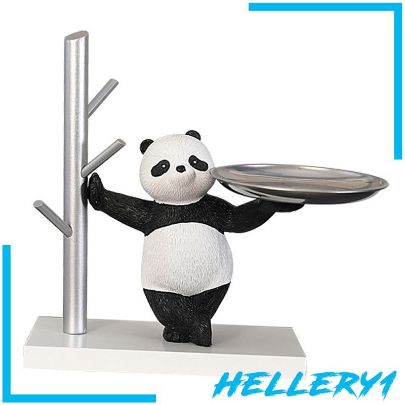 Phụ Kiện Trang Trí Hình Gấu Trúc Bằng Resin Dễ Thương Bắt Mắt