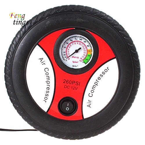 Máy Nén Khí Bơm Bánh Xe Ô Tô / Mô Tô 260 PSI