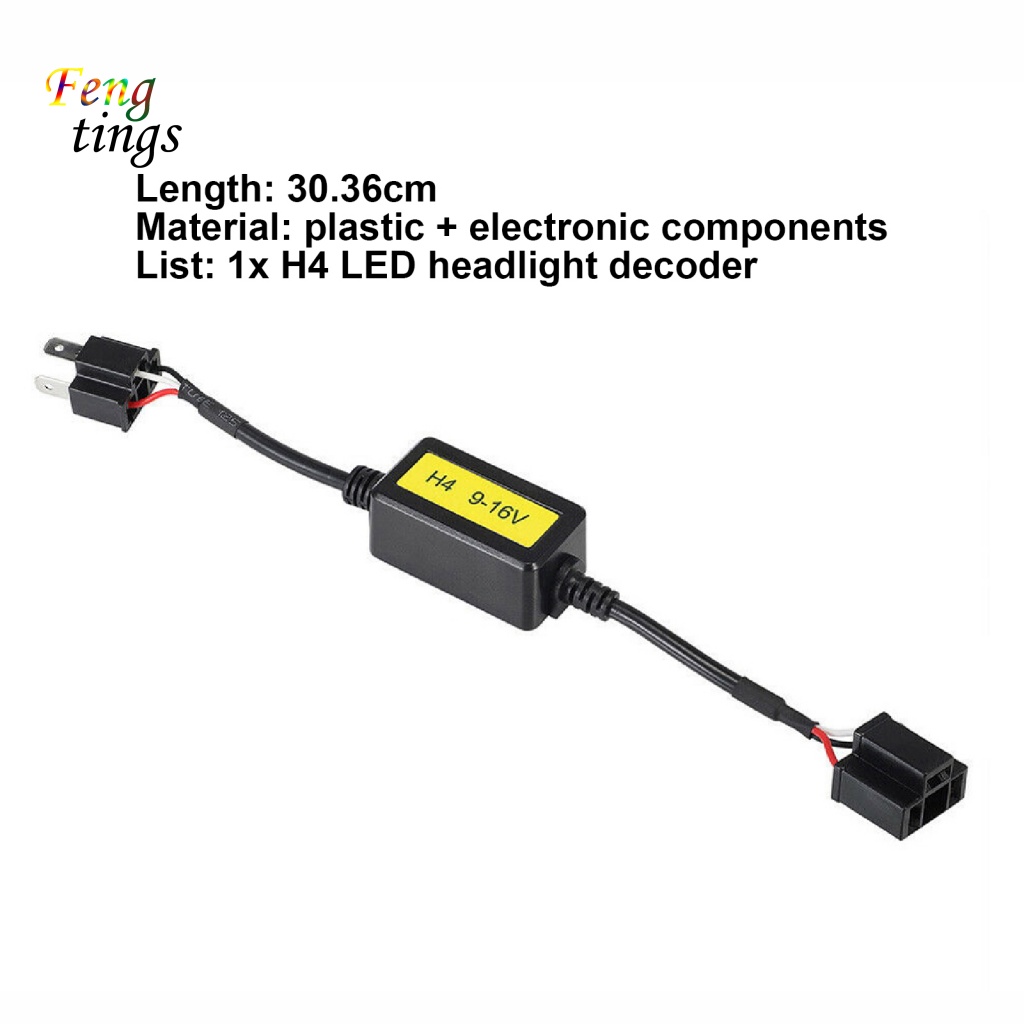 Bộ Giải Mã Đèn Pha H4 Dây Chuyên Dụng Cho Xe Hơi