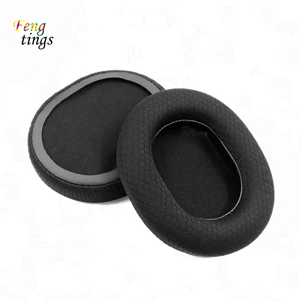 1 Cặp Đệm Tai Nghe Chụp Đầu Bằng Vải Lưới Cách Âm Thay Thế Cho SteelSeries Arctis3 / 5 / 7 Pro