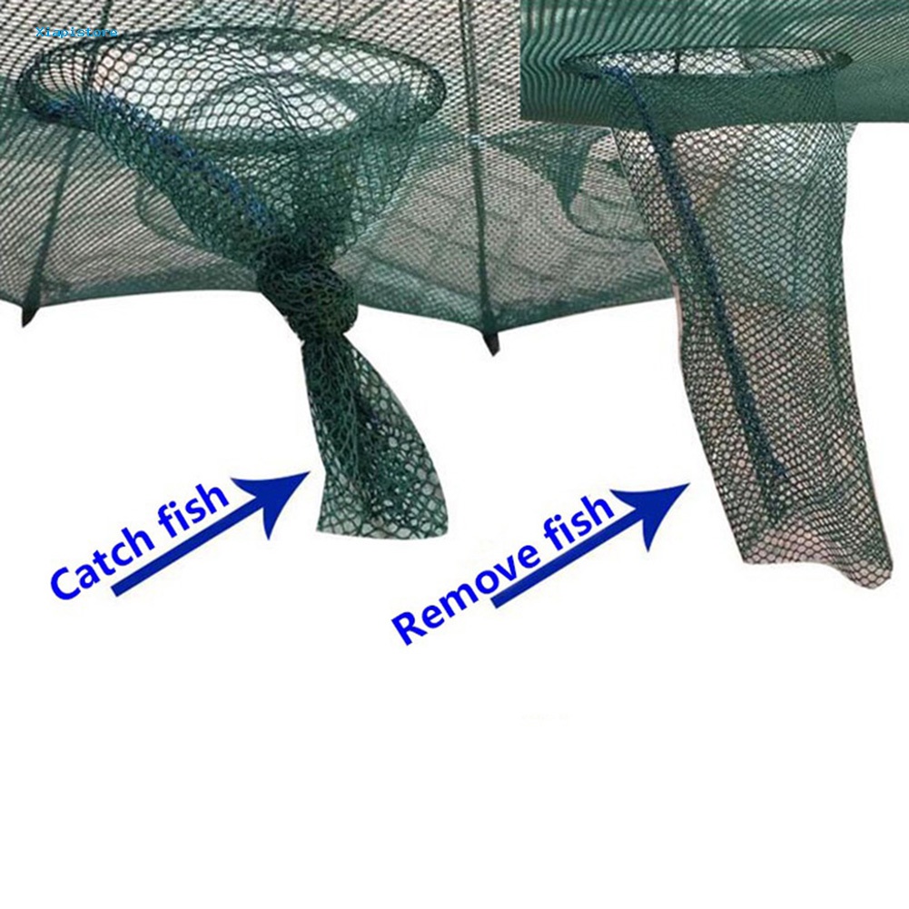 Lồng Lưới Bắt Tôm Cua Cá Tự Động Gấp Gọn Tiện Lợi