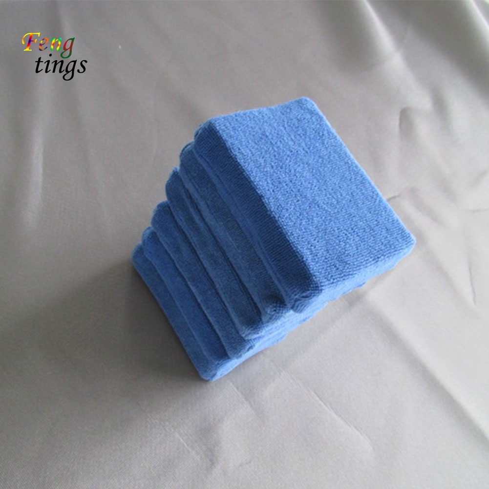 Miếng Bọt Biển Hình Vuông Màu Sắc Trơn Siêu Mịn Đánh Bóng Xe Hơi