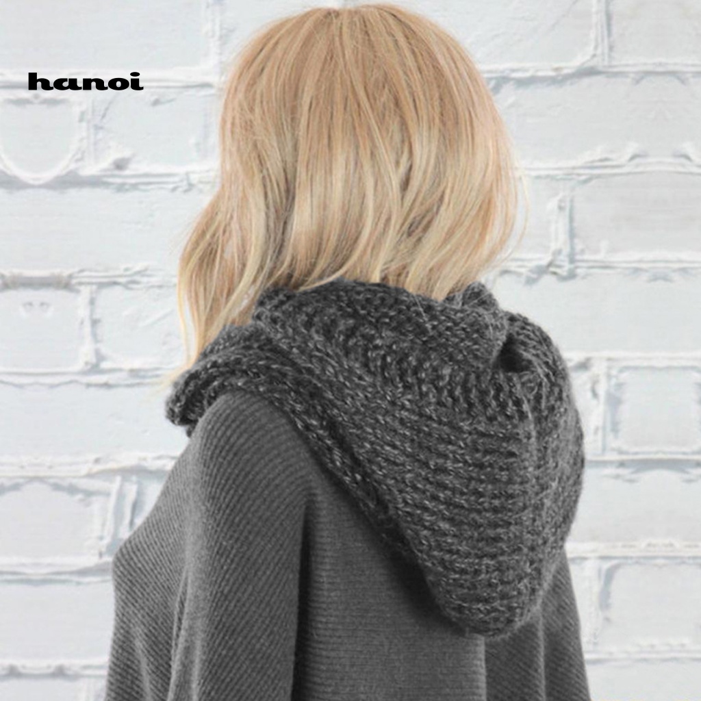 Mũ Len Trùm Đầu Màu Sắc Thời Trang Cho Nữ