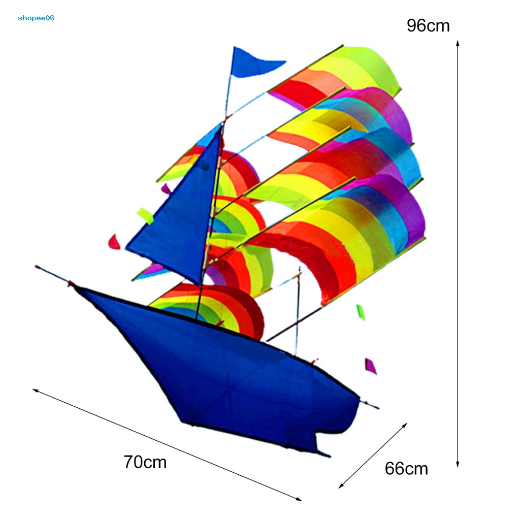 Diều Vải 3D Cỡ Lớn Có Thể Gấp Gọn Tiện Dụng Cho Các Hoạt Động Ngoài Trời