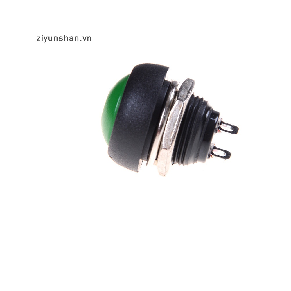 Ziyunshan Công Tắc Tròn mini 12mm Nhiều Màu Sắc Chống Thấm Nước / Tắt Nút Nhấn / Bật Tắt