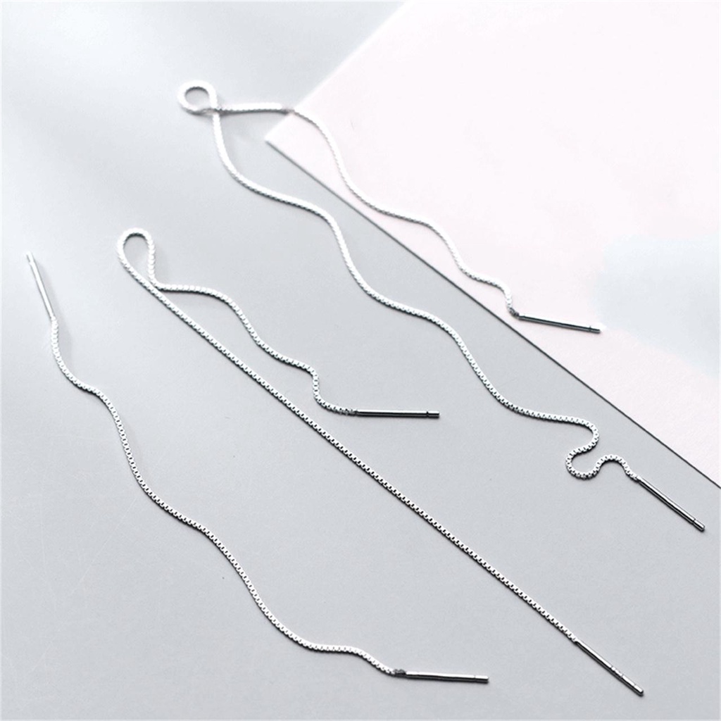 Khuyên Tai Tua Rua Dáng Dài Đơn Giản Phong Cách Hàn Quốc