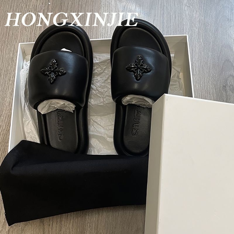 HONGXINJIE dép sandal nữ dép đế cao Xu hướng thời trang năm 2023NEW HOTSALE 071312