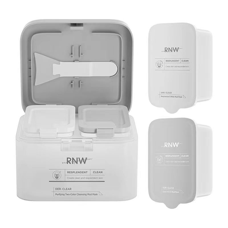 RNW Mặt Nạ Bùn Hai Màu Dưỡng Ẩm Làm Sạch Sâu Loại Bỏ Mụn Đầu Đen 120g