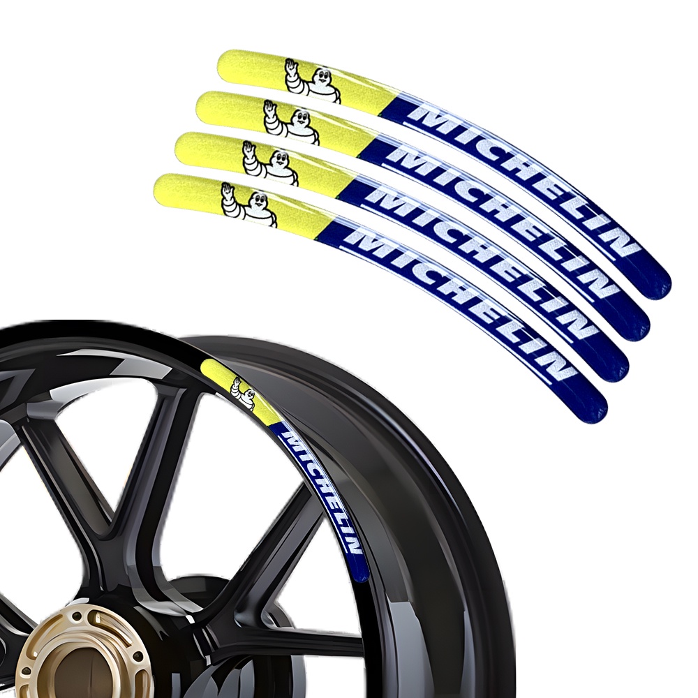 Miếng Dán Logo Trang Trí Bánh Xe Mô Tô Honda Zoomer X Chất Lượng Cao