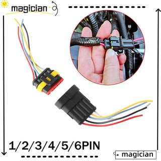 Đầu Nối Dây Điện Chống Thấm Nước 1/2/3/4/5/6P Cho Xe Hơi/Tàu Thuyền