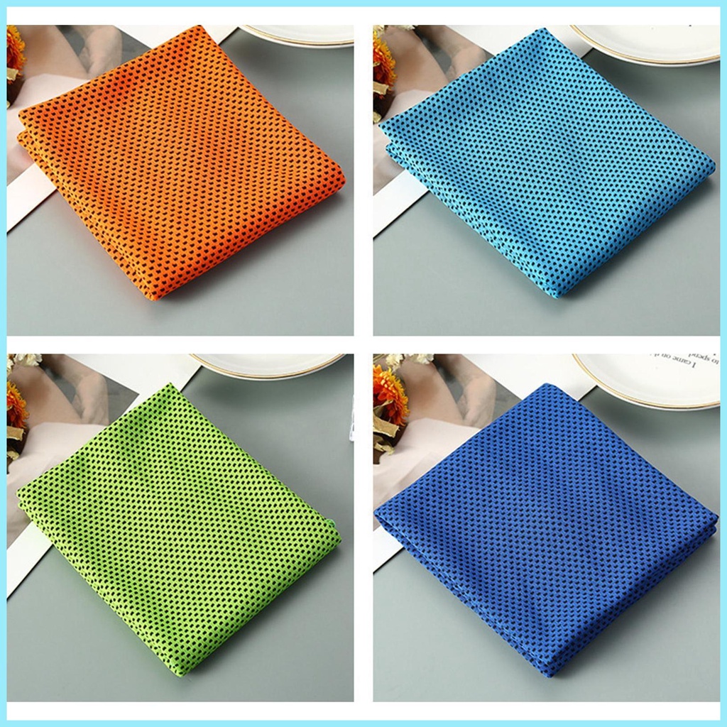 Khăn Làm Mát Mềm Mại Thoáng Khí 12x32in Dùng Khi Chơi Thể Thao / Yoga / Cắm Trại / tdevn tdevn