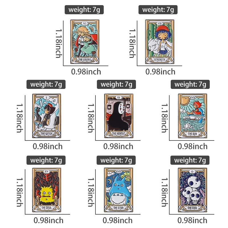 Trâm Cài Áo Ba Lô Hình Vô Diện Hoạt Hình Nhật Bản Cho Nam