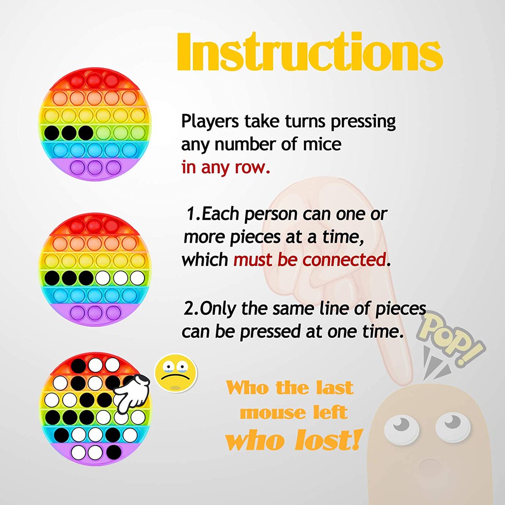 Pop it fidget toy push bubble anti estresse cartoon unicorn dinosaur games giáo dục giảm căng thẳng đồ chơi giác quan cho trẻ em aldult