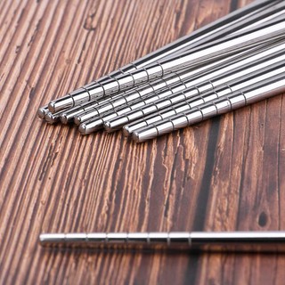 Bộ 5 Đôi Đũa Inox 304 Cao Cấp
