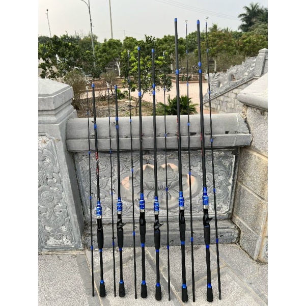 [Giá rẻ] cần câu lure Daiwa ngọn MH. chất lượng carbon. màu sắc sang trọng