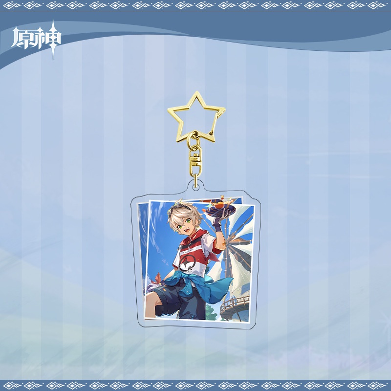 Mô Hình Nhân Vật Bennett Genshin Va Chạm Bằng Acrylic Trang Trí Nhà Cửa