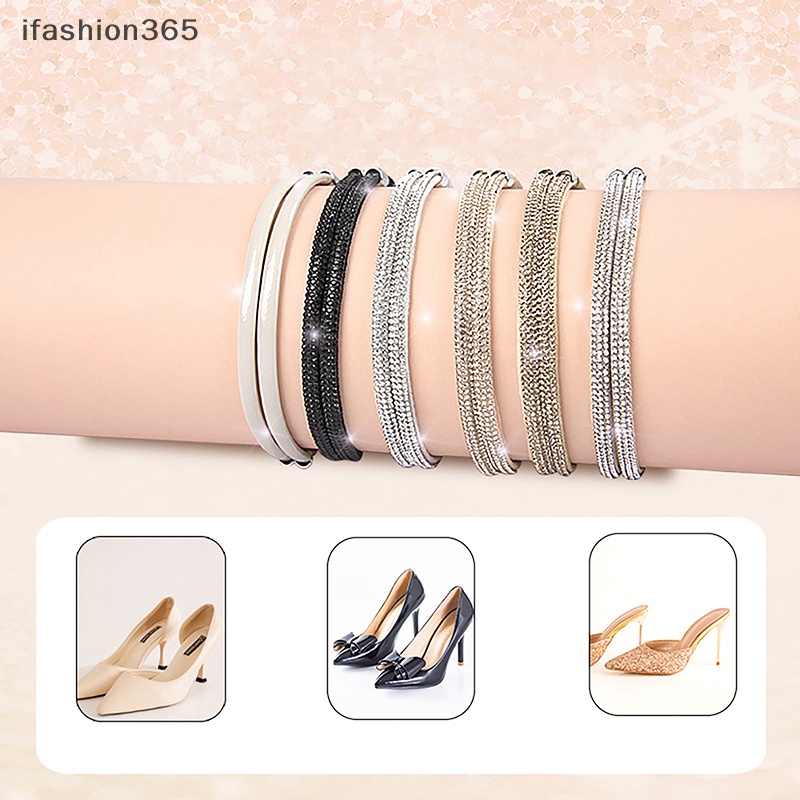 1 Cặp Dây Thắt Co Giãn Chống Trượt Chống Rơi Cho Giày Cao Gót ifashion365