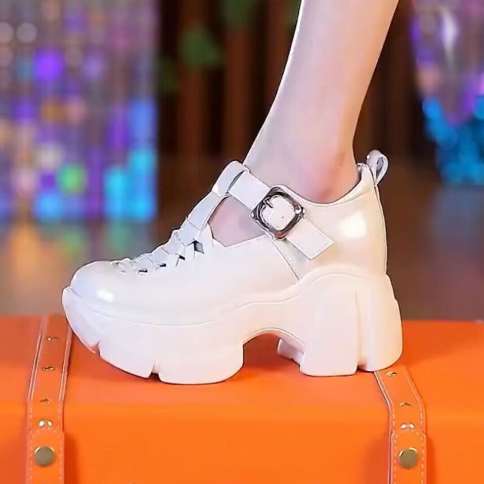 Giày Cao Gót Đế Dày Thoáng Khí Thoải Mái Hợp Thời Trang