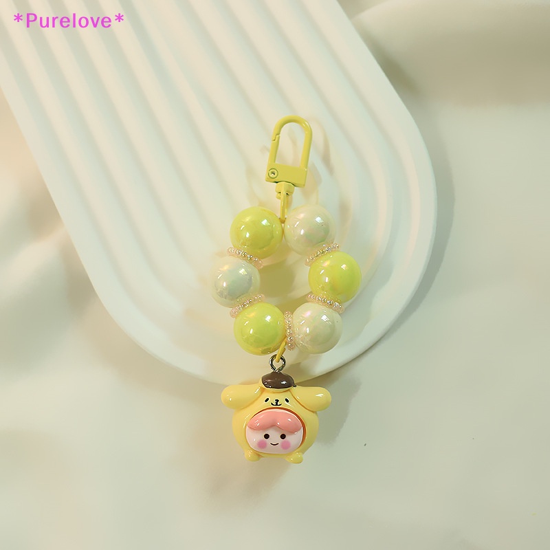 Búp Bê Cinnamoroll Có Dây Treo Điện Thoại / Móc Khóa Trang Trí Túi Xách Diy Mới