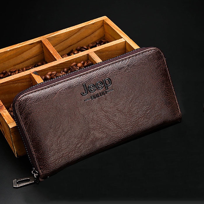 Ví Cầm Tay Nam Mẫu Mới Khóa Kéo Dài AFC5270