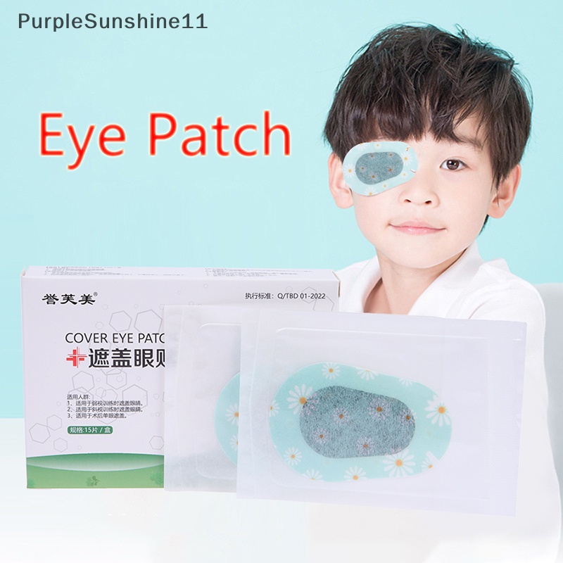 Set 15 Miếng Dán Mắt Amblyopia Dùng Một Lần Thoáng Khí Dành Cho Trẻ Em