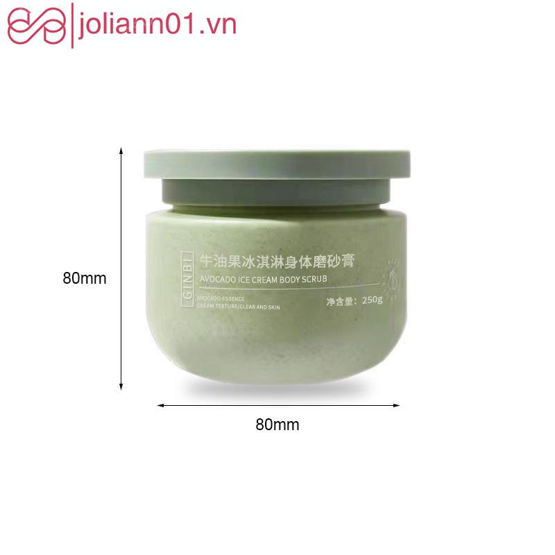 🎐Joliann🎐Kem Tẩy Tế Bào Chết Toàn Thân Chiết Xuất Quả Bơ Dưỡng Ẩm Làm Trắng Da