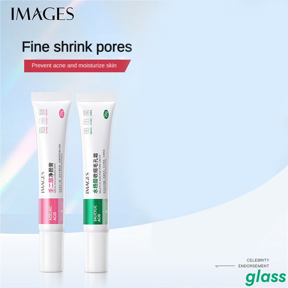 Kem Trị Sẹo Mụn Images Kiềm Dầu Làm Trắng Da Thu Nhỏ Lỗ Chân Lông Chăm Sóc Da 20g