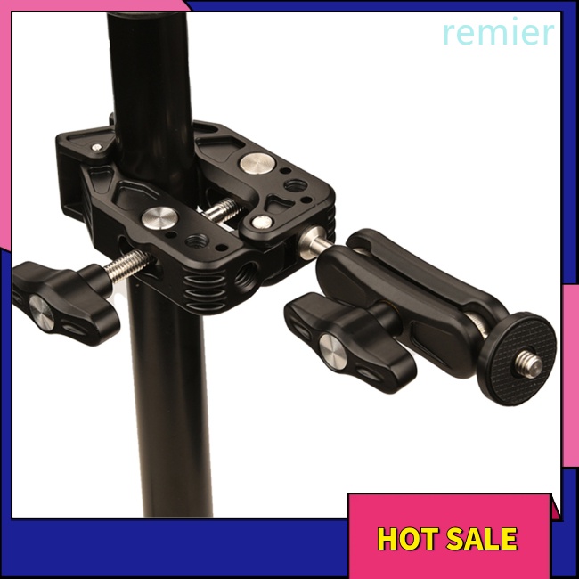 Kẹp máy ảnh re 360-degre ball head magic arm kẹp với 1/4 3/8 "lỗ cho màn hình máy ảnh slr micrô đèn led