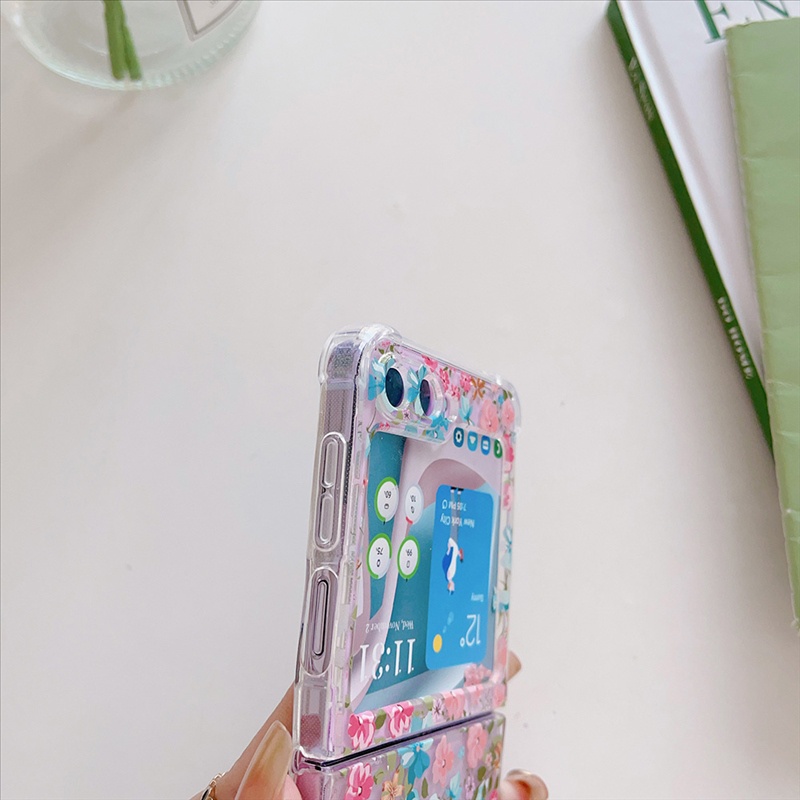 Ốp Lưng In Họa Tiết Dành Cho Điện Thoại Samsung Galaxy Z Flip3 Flip4 Flip 5 Flip5