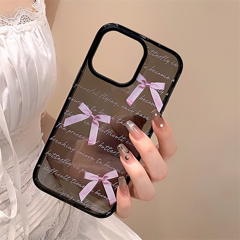 Ốp Điện Thoại MINI Hai Màu Đen Cho iPhone 15 14 13 12 11 PROMAX XS XR XSMAX SE2020 6 7 8PLUS