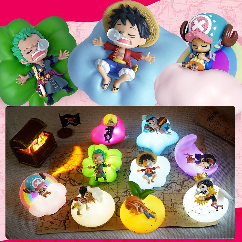 Mô Hình One Piece Sweet Dreams, Hộp Mù Blind Box Sản Phẩm Có Đèn Led,  Bộ Sưu Tập Nhân Vật Yêu Thích