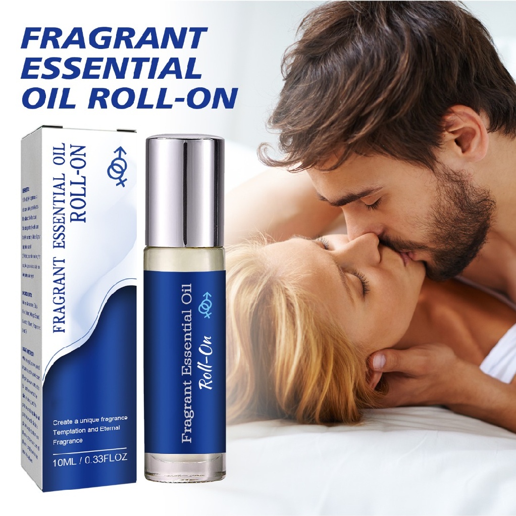 Roll-On Pheromone Infused Essential Oil Perfume Cologne Unisex For Men and Women